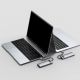 11. Hub Baseus Metal Gleam 8w1 USB-C - USB-C PD 100W 1x HDMI 4K 30Hz 1x czytnik kart SD i microSD 3x USB-A 3.2 1xRJ45 - szary