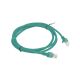 2. PATCHCORD KAT.6 UTP 1.5M ZIELONY FLUKE PASSED LANBERG 10-PACK