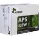 4. Zasilacz Inter-Tech Argus APS - 420 W - 115 - 230 V - 47 - 63 Hz - +12V1,+12V2,+3,3V,+5V,+5Vsb,-12V - Aktywny - 103 W