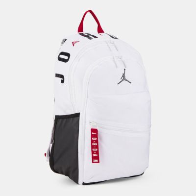 2. Plecak szkolny sportowy Jordan Jam Air Patrol Backpack Biały - MA0924-001
