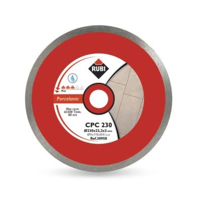 RUBI TARCZA DIAMENTOWA CPC 250 x 25,4mm PRO DO GRESU PORCELANOWEGO