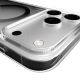 5. Etui Puro Lite Mag TPU+PC kompatybilne z MagSafe na iPhone 17 Pro - przezroczyste z szarym pierścieniem