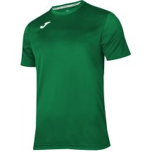 Koszulka piłkarska Joma Combi chłopięca koszulka z krótkim rękawem, regularny krój nie krępuje ruchów, lekka i przyjemna w dotyku, kolor zielony