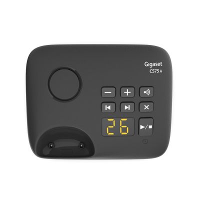 4. Gigaset C575A - bezprzewodowy telefon DECT/GAP czarny