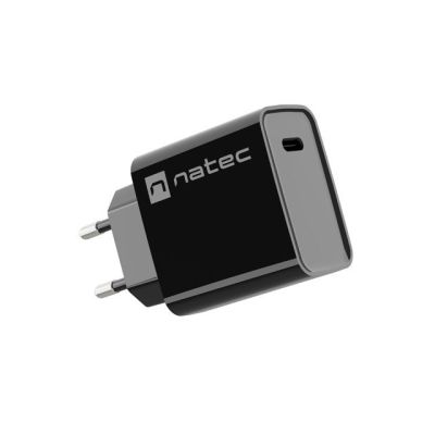 5. NATEC ŁADOWARKA SIECIOWA RIBERA USB-C 20W POWER DELIVERY CZARNA NUC-2060