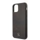 3. Etui Mercedes Wood Line Rosewood na iPhone 11 Pro - brązowe