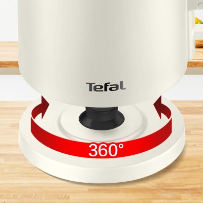 15. Tefal Thermo Protect KO140AE0 czajnik elektryczny 1,5 l 1500 W Biały