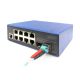 3. Przemysłowy 8+2 Port L2 Managed Gigabit Ethernet Switch 8x GE RJ45 + 2 SFP Port