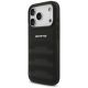 2. Etui AMG Leather Debossed Lines Logo do iPhone 17 Pro - czarne