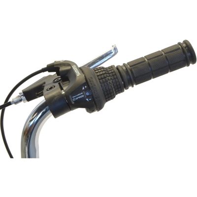 4. ROWER 3-KOŁOWY 24 CZARNY SHIMANO 6-biegowy