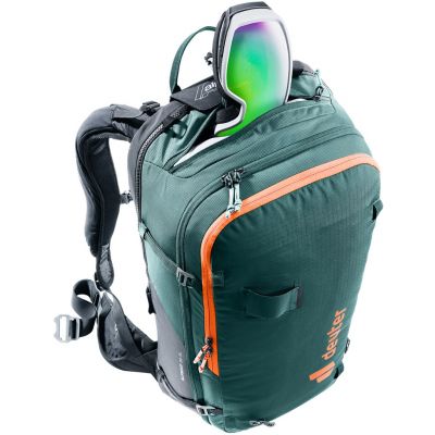 8. Deuter ALPROOF 30 SL plecak Czarny, Zielony Denim, Poliamidowy, Poliester