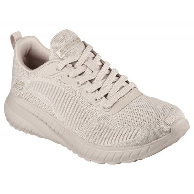 10. Buty Skechers Memory Foam BOBS Squad Chaos W 117209 NUDE