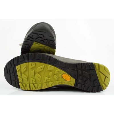 9. Aku Gea Gore-tex buty sportowe trekkingowe męskie skórzane za kostkę brązowe