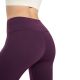 5. Legginsy damskie 4F CAS F1195 ciemny fiolet 4FWAW25TTROF1195 50S
