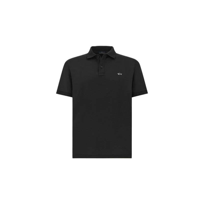 7. Koszulka polo bawełniana męska Paul&Shark czarna 99311001-11 – elegancka i trwała