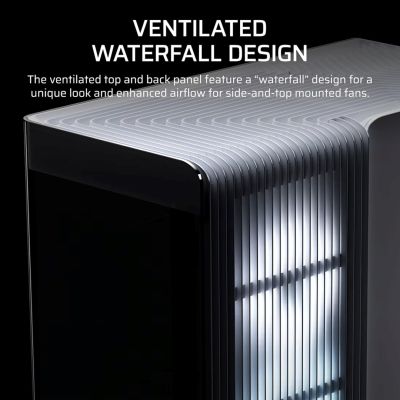 2. Obudowa Corsair FRAME 4500X LX-R RGB Tempered Glass Mid-Tower, White