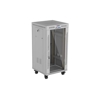 16. LANBERG SZAFA STOJĄCA RACK 19" 22U 600X600 SZARA