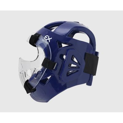 4. Kask z osłoną twarzy Extera 3 Pro World Taekwondo (WT) | MOOTO