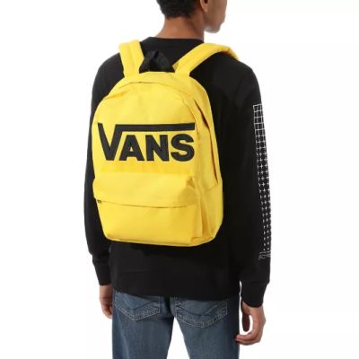 3. Plecak szkolny Vans Old Skool III Backpack Lemon Chrome - VN0A3I6R85W