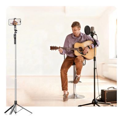 11. Selfie stick Orico SPM190 tripod 1/4" na telefon kamerę aparat z obrotem 360 stopni Bluetooth 5.2 - czarny