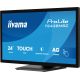 4. iiyama ProLite T2438MSC-B2 monitor komputerowy 60,5 cm (23.8") 1920 x 1080 px Full HD LED Ekran dotykowy Czarny
