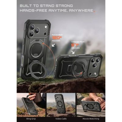 9. Etui Supcase Grip Pro Mag MagSafe na iPhone 18 Pro Max / 17 Pro Max - czarne