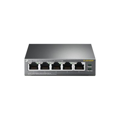 6. Switch TP-LINK TL-SG1005P (5x 10/100/1000Mbps)