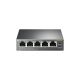 6. Switch TP-LINK TL-SG1005P (5x 10/100/1000Mbps)