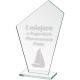 7. Trofeum szklane grawerowane