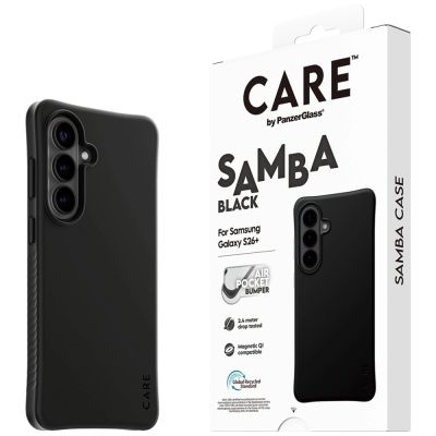 5. Etui CARE by PanzerGlass Samba Black Qi na Samsung Galaxy S26+ - czarne