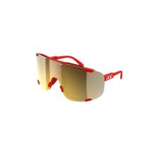 Okulary rowerowe POC Devour czerwone Cat 2