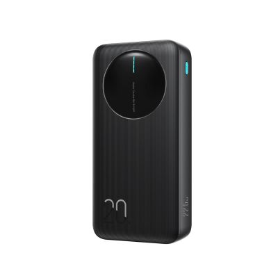 Powerbank Joyroom JR-PBF14 Pro 22,5W 20000mAh z wyświetlaczem cyfrowym 2x USB-A 1x USB-C - czarny