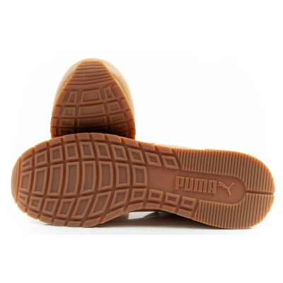 18. Puma ST Runner v4 Mid buty sportowe męskie sneakersy za kostkę brązowe