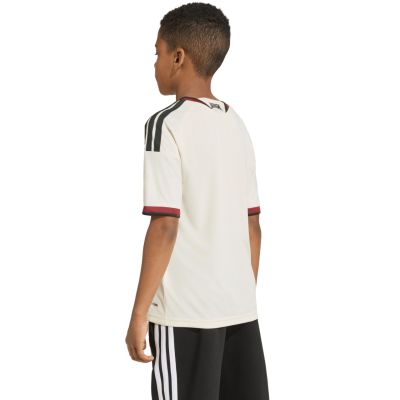6. Koszulka dla dzieci adidas Manchester United 26/27 Third Jersey beżowa KC4770