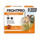 FRONTPRO Tabletki na pchły i kleszcze dla psa (>4-10 kg) - 3x 28,3mg