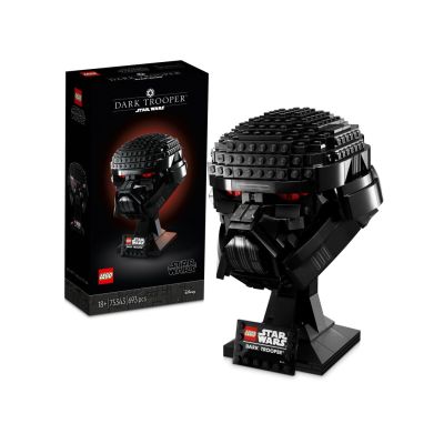 7. LEGO Star Wars 75343 Dark Trooper Helm