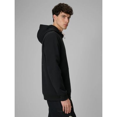 4. Bluza dresowa regular z kapturem męska 4F 4FRSS26TSWSM2894-20S