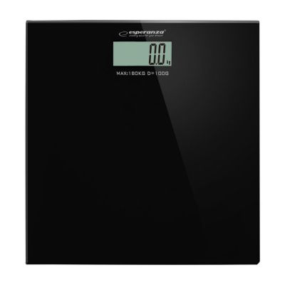 10. Waga łazienkowa Esperanza Aerobic EBS002K (kolor czarny)