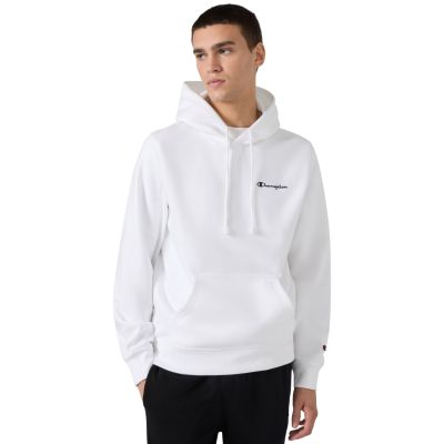 7. Bluza męska Champion Hooded Sweatshirt biała 221790 WW001