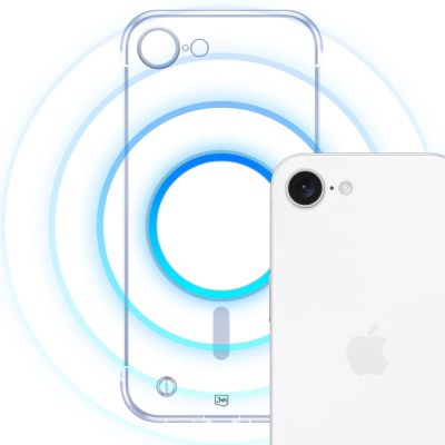 8. Etui 3mk Just20g MagCase na iPhone 16E - przezroczyste
