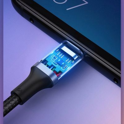 6. Kabel Ugreen US316 70429 USB-C - USB-C PD QC FCP 100W 5A 480Mb/s 2m - szary