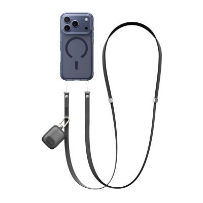 Pasek na telefon AMAZINGTHING Titan MagStrap z magnetyczną regulacją - czarny