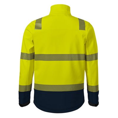 3. Kurtka Rimeck HV Drop M MLI-5V397 fluorescencyjny żółty