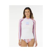 Lycra damska RIP CURL Coastal Instinct Upf Ls Rv biała