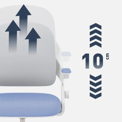 5. Fotel obrotowy Junior 4.3 Blue-Grey