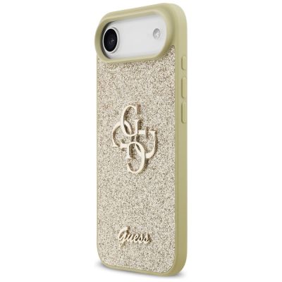 2. Etui Guess Fixed Glitter Big 4G na iPhone Air - złote