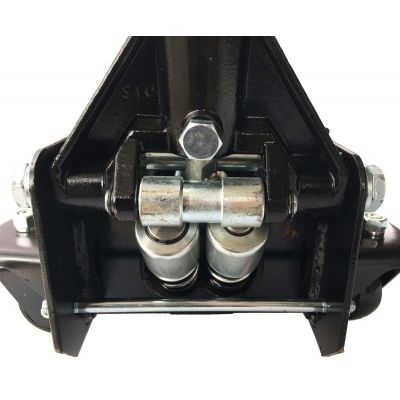 2. AWTOOLS Dźwignik hydrauliczny 'Żaba' 4 tony 90-550mm podwójny tłok niskoprofilowy