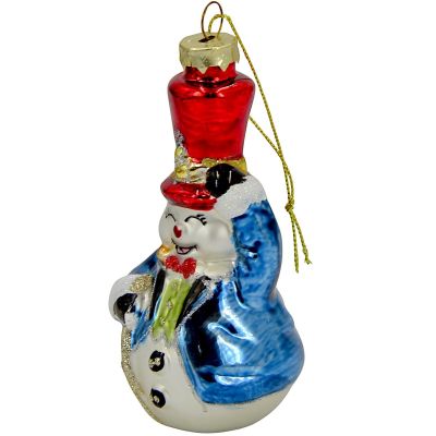 3. BOMBKA SZKLANA FORMÓWKA BAŁWAN SASKA GIFT & DECOR