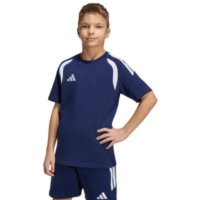 4. Koszulka dla dzieci adidas Tiro 26 League Tee granatowa JY7225