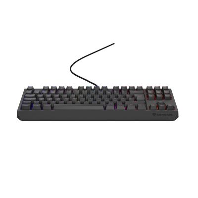 25. KLAWIATURA DLA GRACZY GENESIS THOR 230 TKL DE RGB MECHANICZNA OUTEMU RED CZARNA HOT SWAP